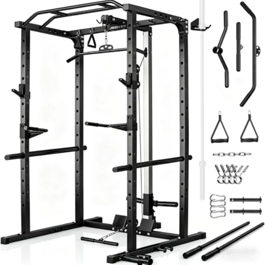Home gym power rack with LAT p - Home Gym Multifunctional avaliação e preço
