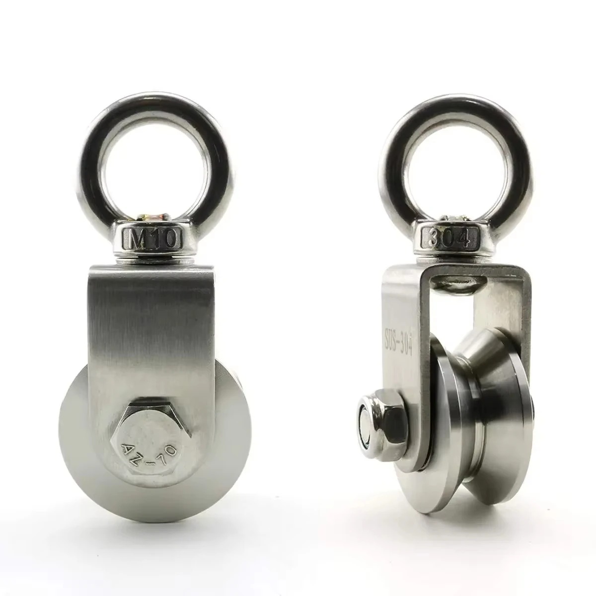 U Type Swivel Pulley 304 Stain - Home Gym Diy Pulley System avaliação e preço