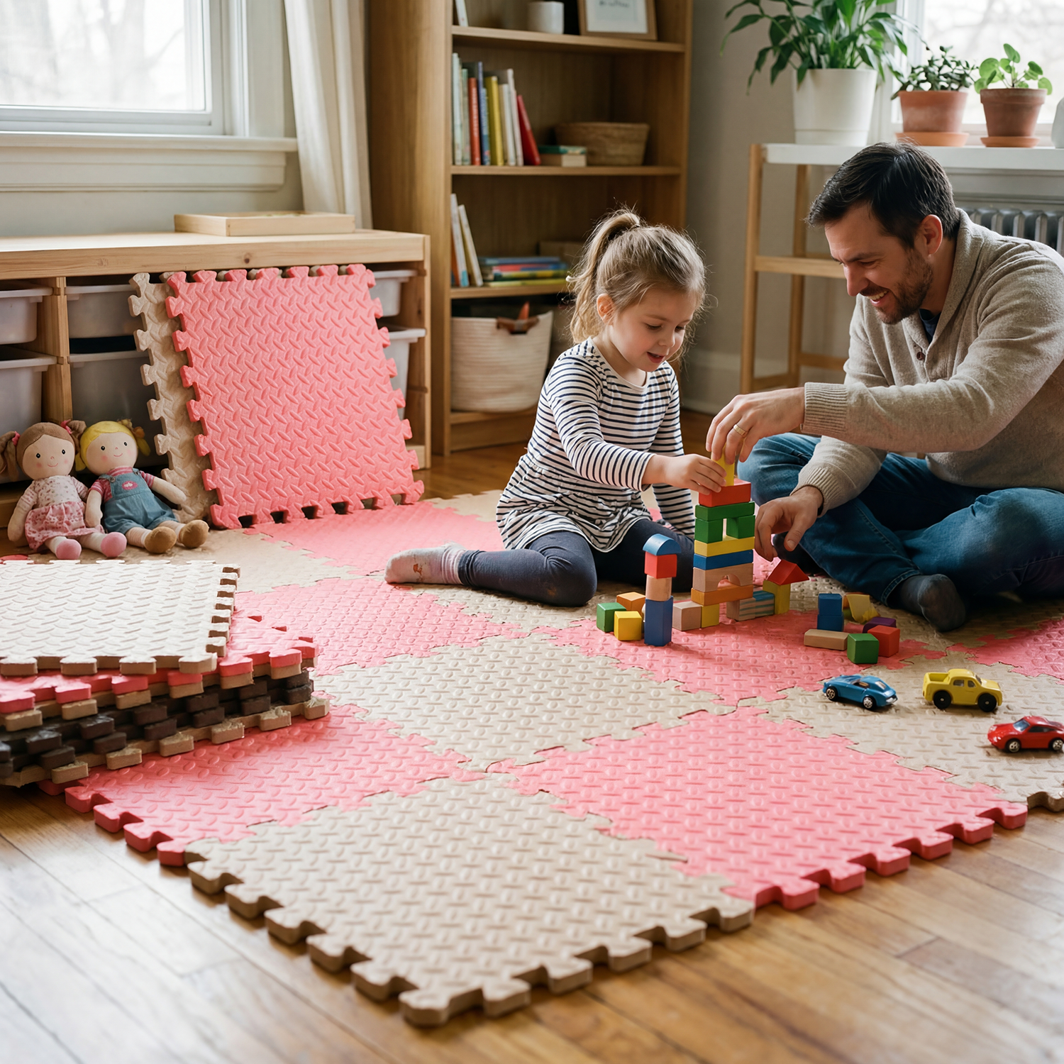 Large 60x60cm EVA Foam Mat 16P - Home Gym Equipment Amazon avaliação e preço
