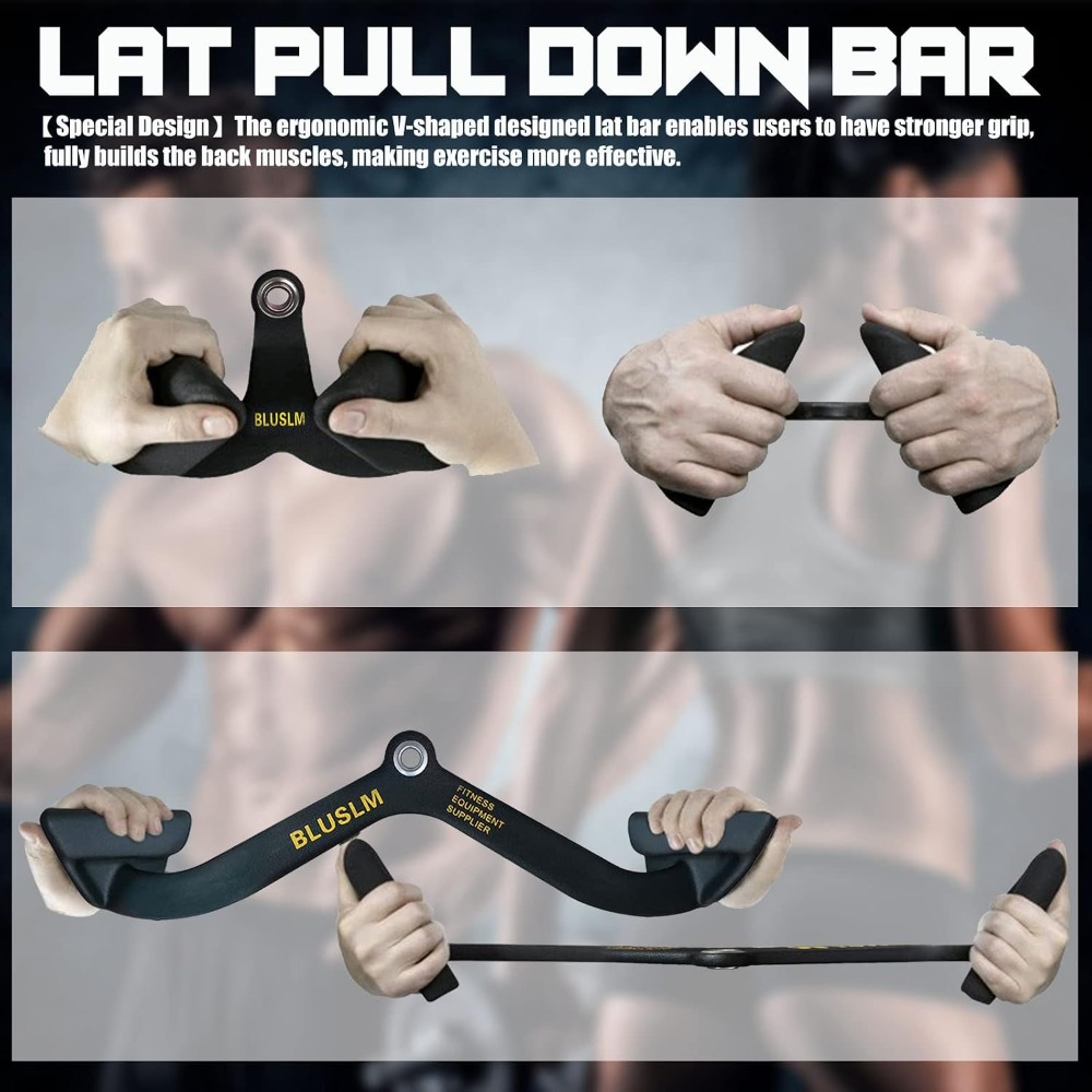 LAT Pull Down Bar for Cable Ma - Lat Pulldown Cable avaliação e preço