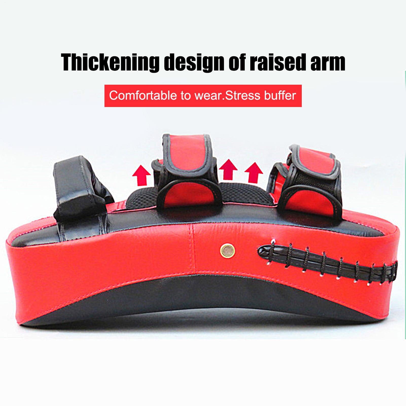 Boxing Pads PU Leather Curved  - Home Gym For Kids avaliação e preço