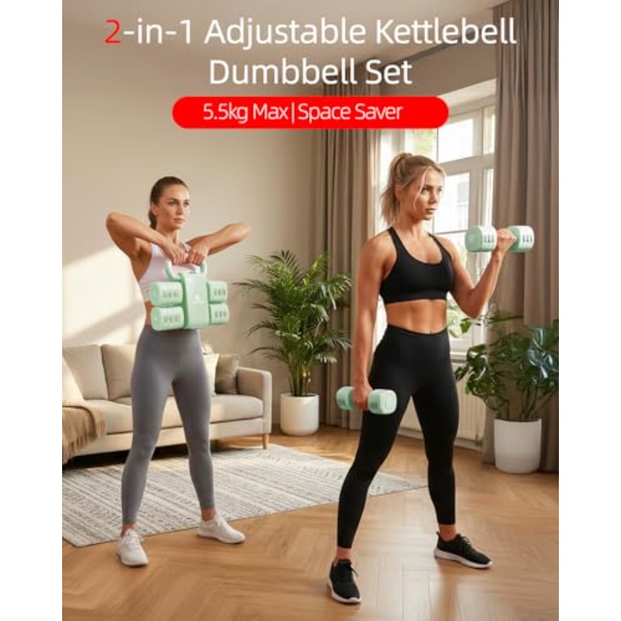 Home gym dumbbell set: 4-in-1  - Home Gym Dumbbells avaliação e preço