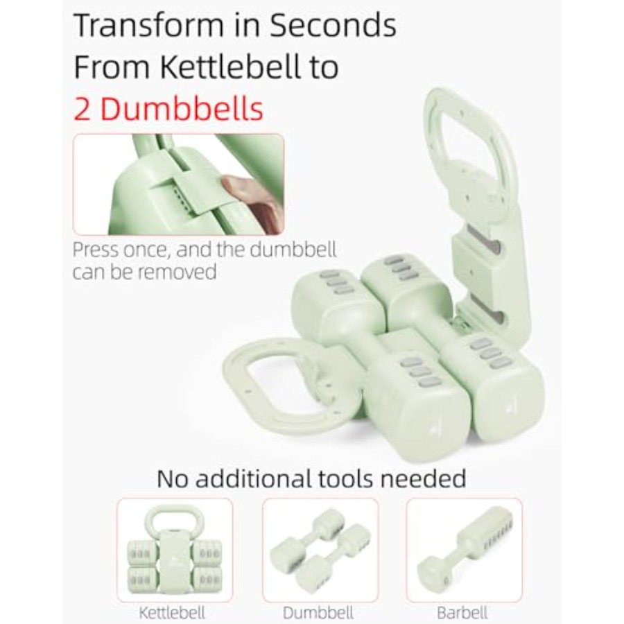 Home gym dumbbell set: 4-in-1  - Home Gym Dumbbells avaliação e preço
