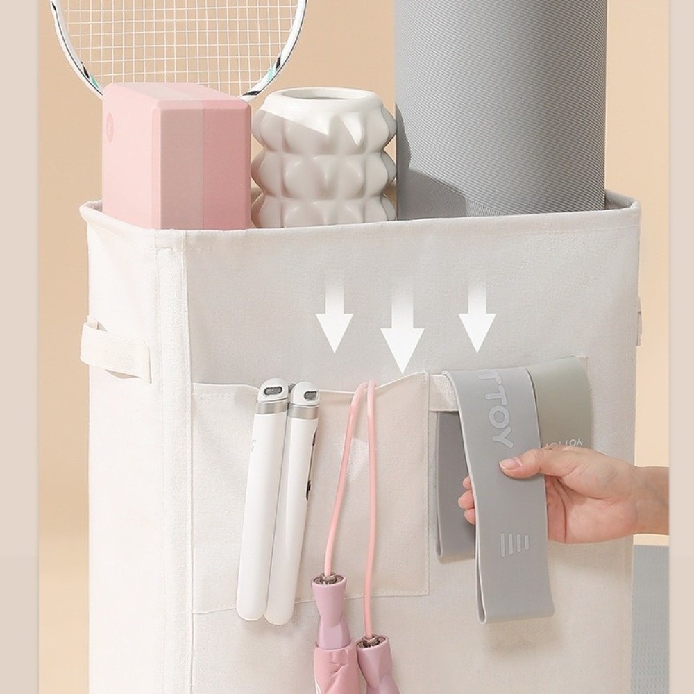 Folding Yoga Mat Storage Baske - Home Gym Yoga Mat Storage avaliação e preço