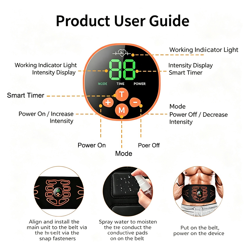Abdominal Toning Belt Smart Ab - Home Gym Ideas avaliação e preço
