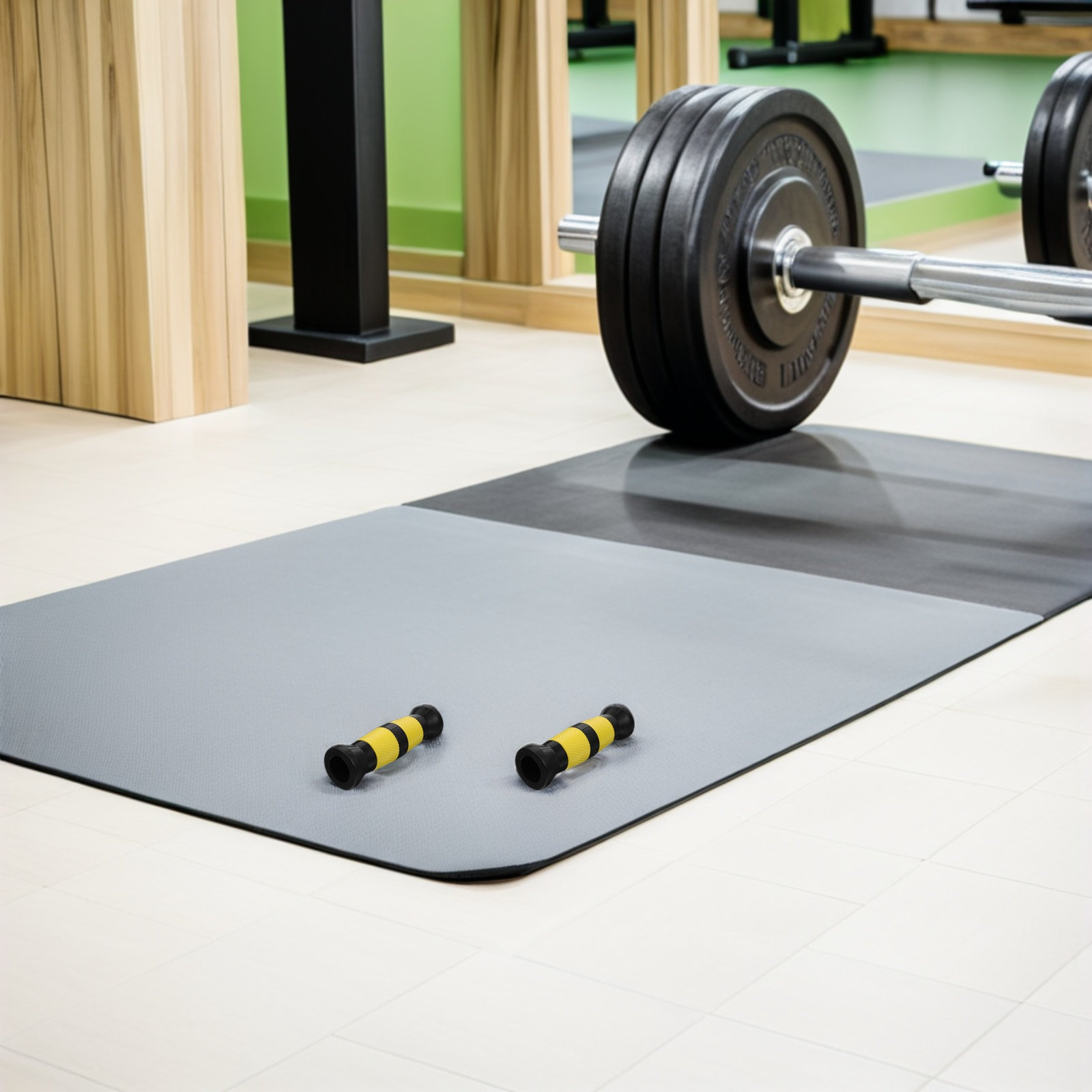 2Pcs Thick Dumbbell Handle Sle - Home Gym Dumbbells avaliação e preço