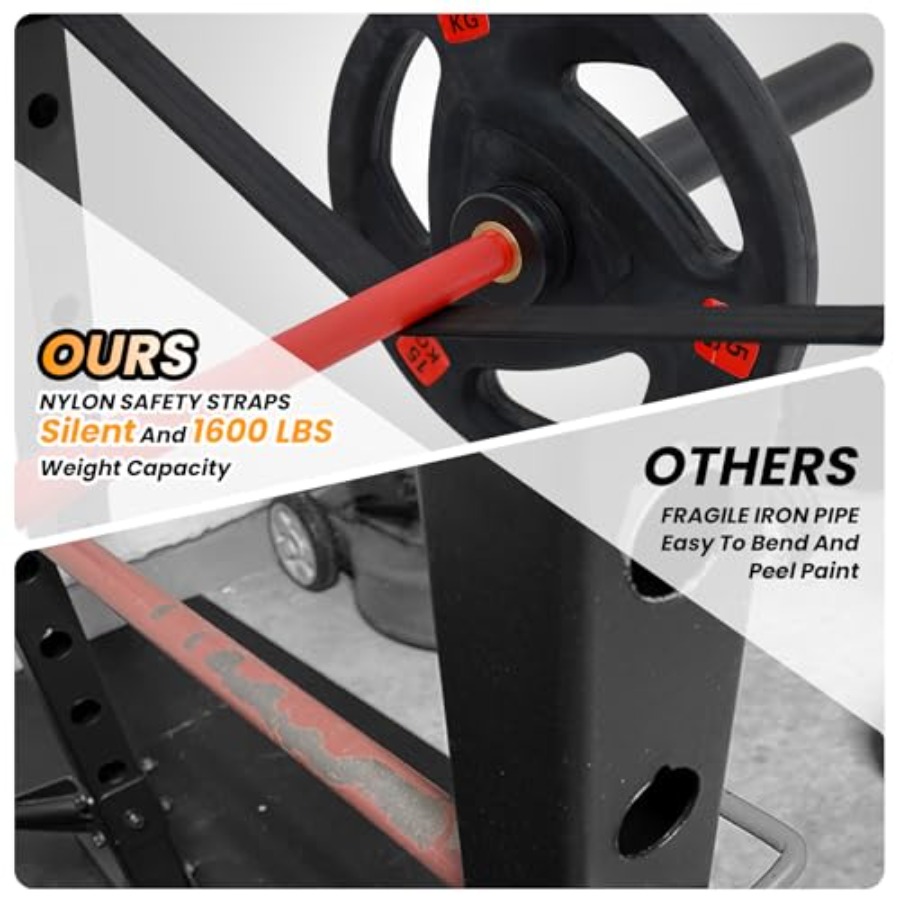 Home Gym Power Cage Heavy-Duty - Lat Pulldown Cable avaliação e preço