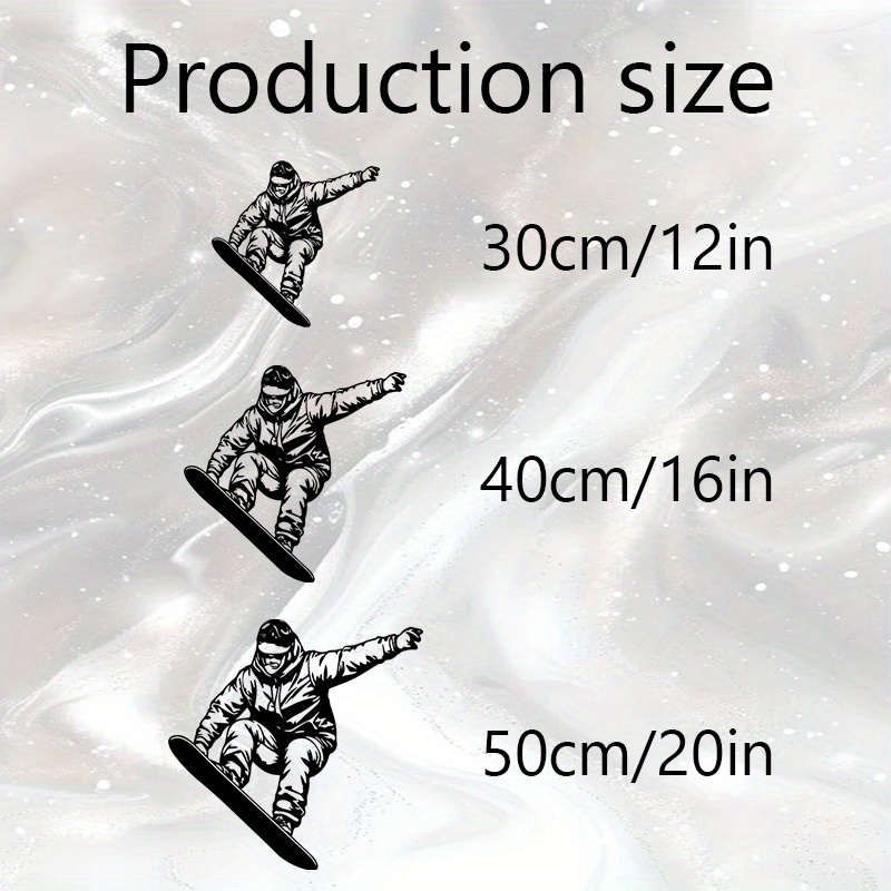 Brand Metal Wall Art Snowboard - Home Gym Outdoor Ideas avaliação e preço