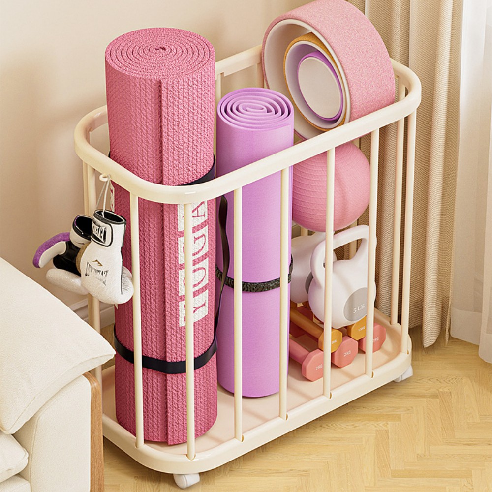Yoga Mat Storage Basket, Rolli - Home Gym Yoga Mat Storage avaliação e preço