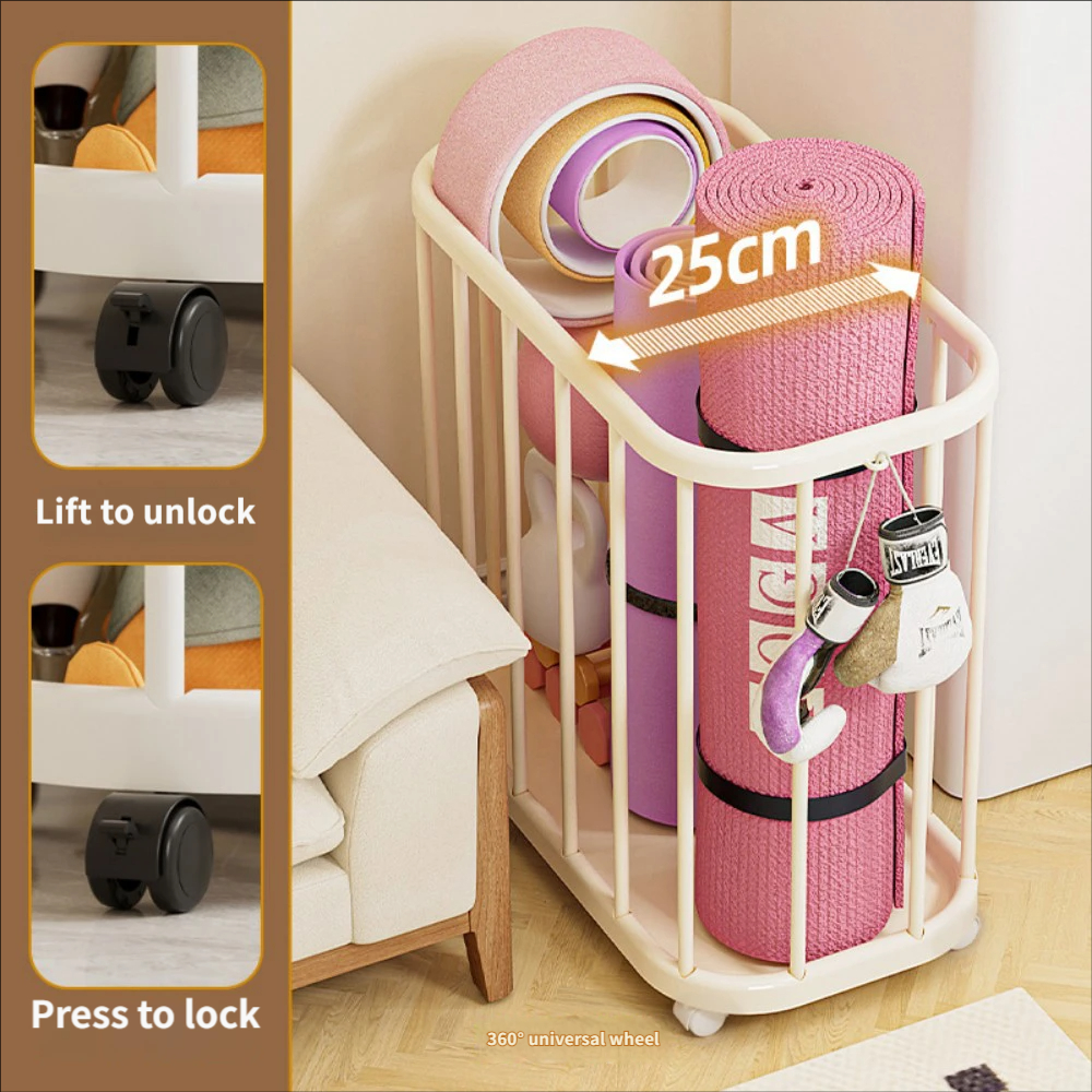 Yoga Mat Storage Basket, Rolli - Home Gym Yoga Mat Storage avaliação e preço