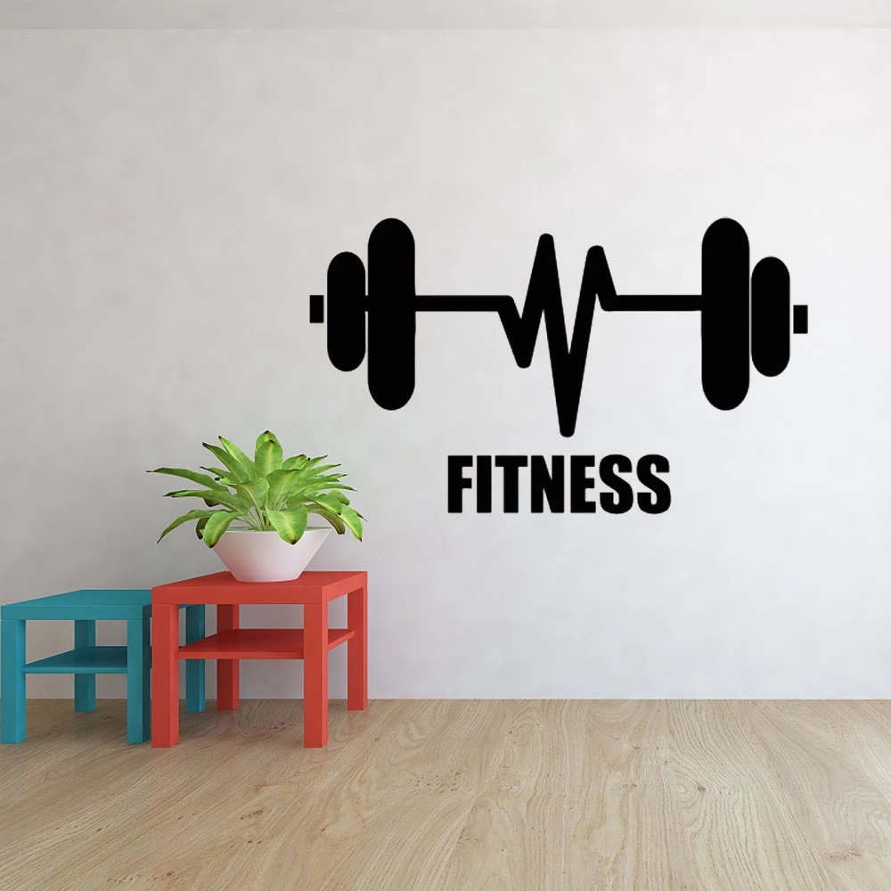 1 pc hot sale GYM culture Wall - Home Gym For Kids avaliação e preço