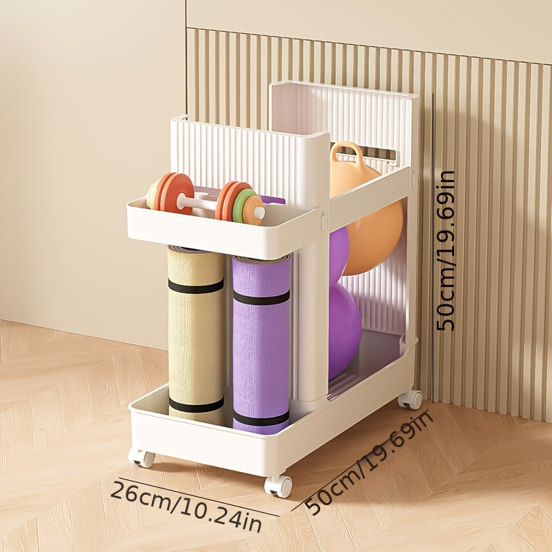 Vertical Fitness Equipment Sto - Home Gym Yoga Mat Storage avaliação e preço