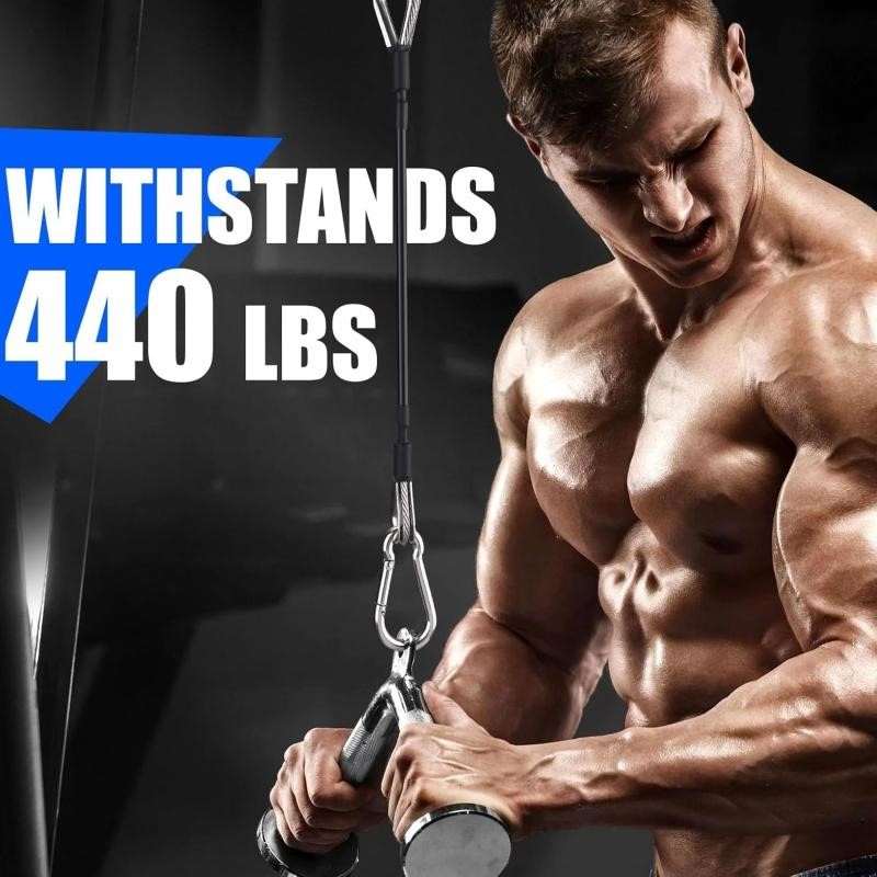 1/2Pcs 25cm Gym Cable Extensio - Home Gym Ideas avaliação e preço