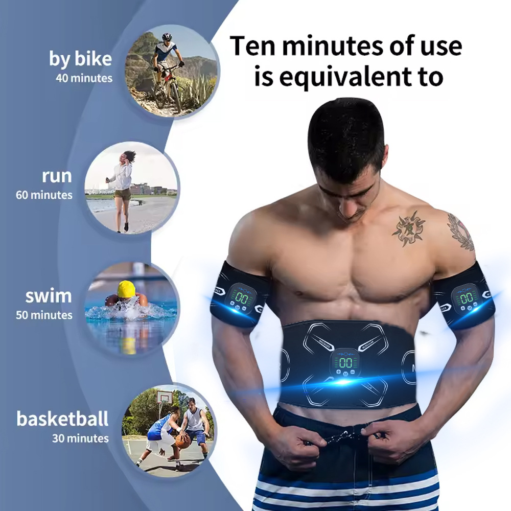 EMS Muscle Stimulator Abdomina - Home Gym Ideas avaliação e preço