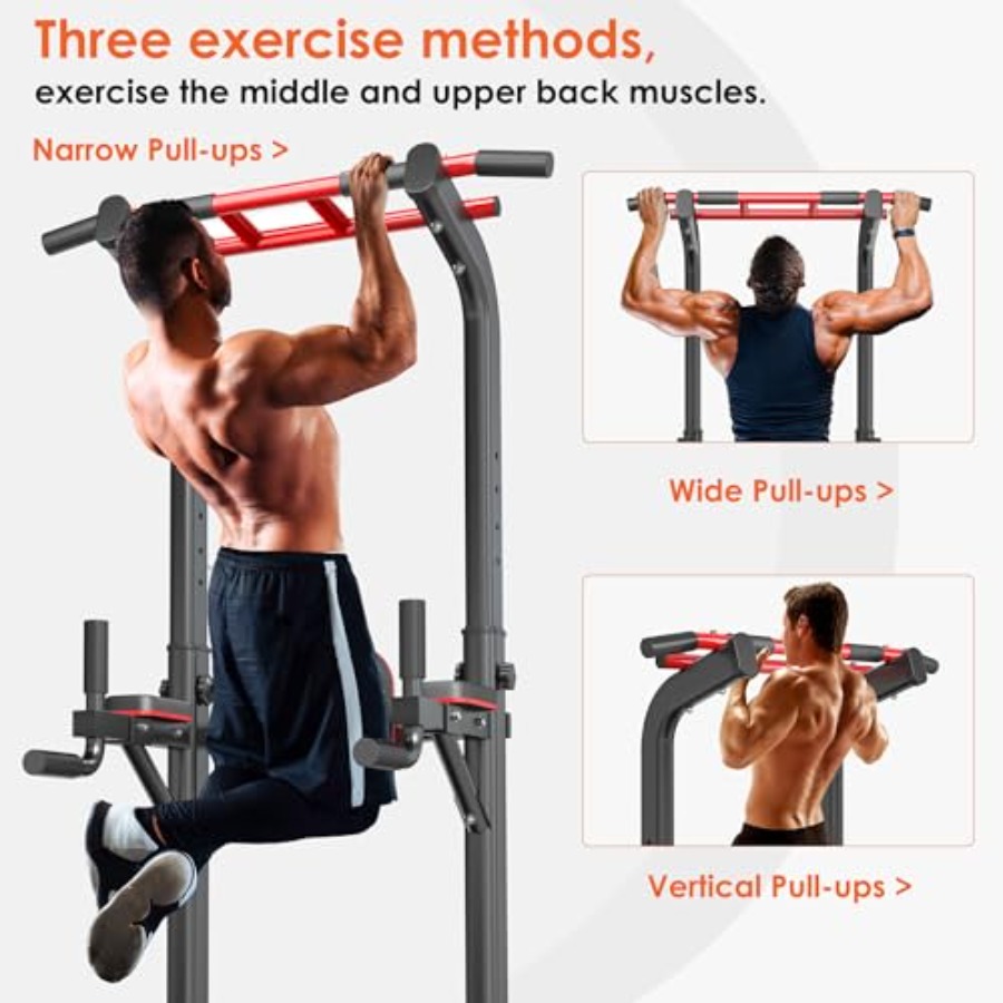 Home gym pull up bar station:  - Home Gym Multifunctional avaliação e preço