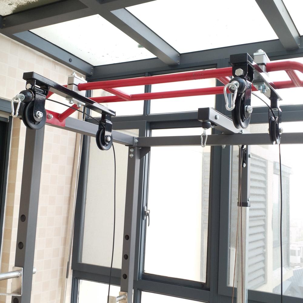 Home Gym Pulley Kit – DIY Cabl - Home Gym Diy Pulley System avaliação e preço