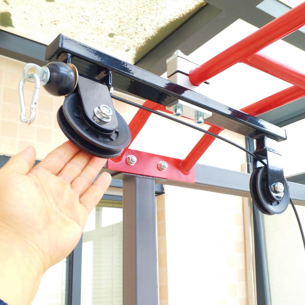 Home Gym Pulley Kit – DIY Cabl - Home Gym Diy Pulley System avaliação e preço