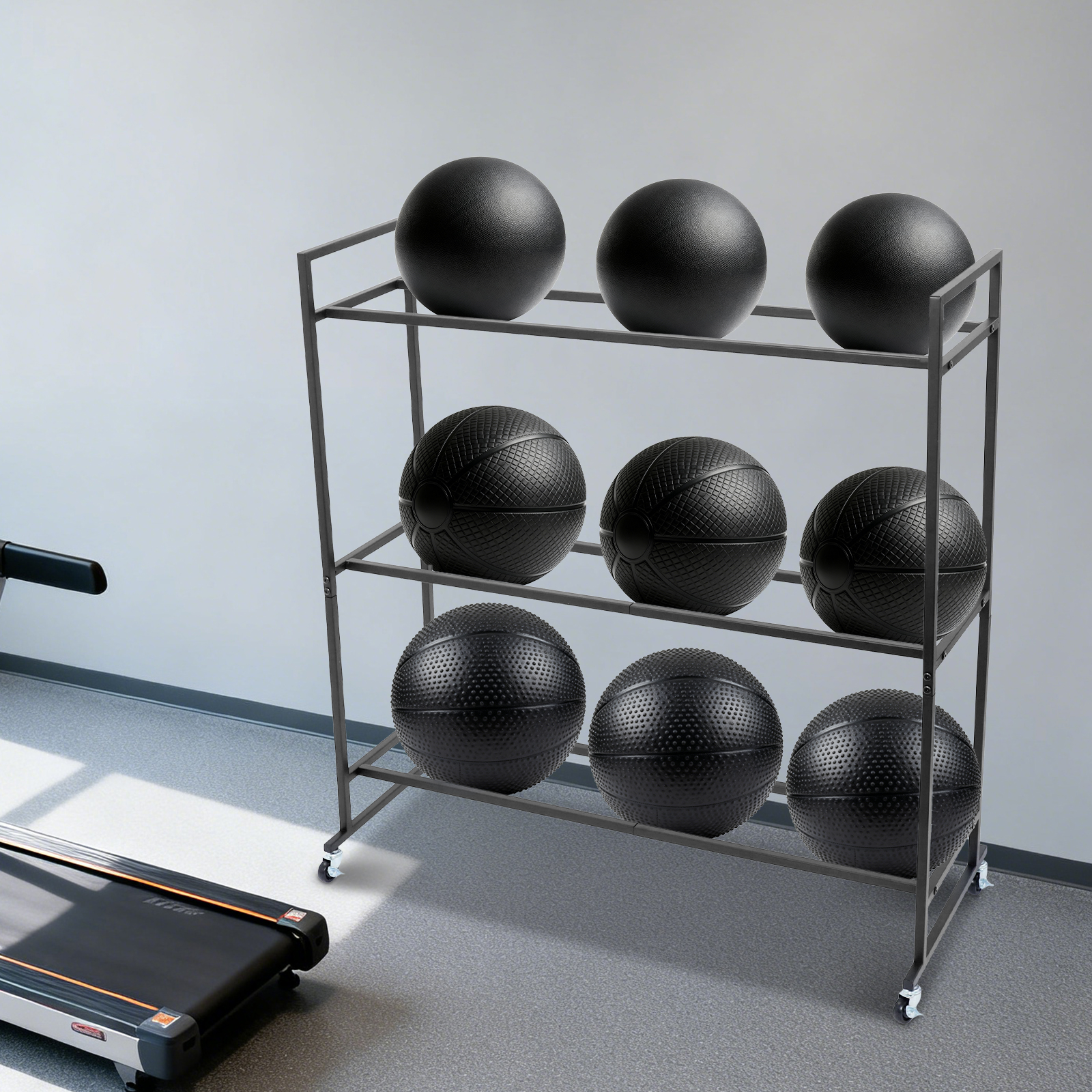 Yoga Ball Holder Storage Stand - Home Gym Studio avaliação e preço
