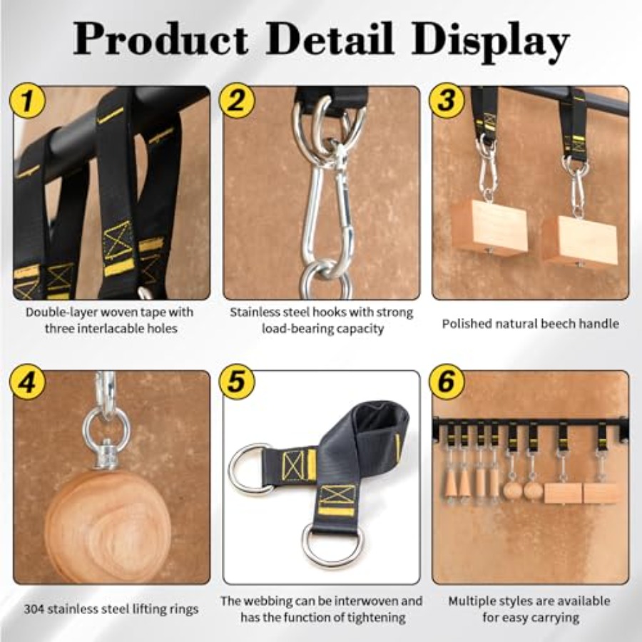 Wall Mounted Pull Up Bar for H - Chin Up Doorframe avaliação e preço