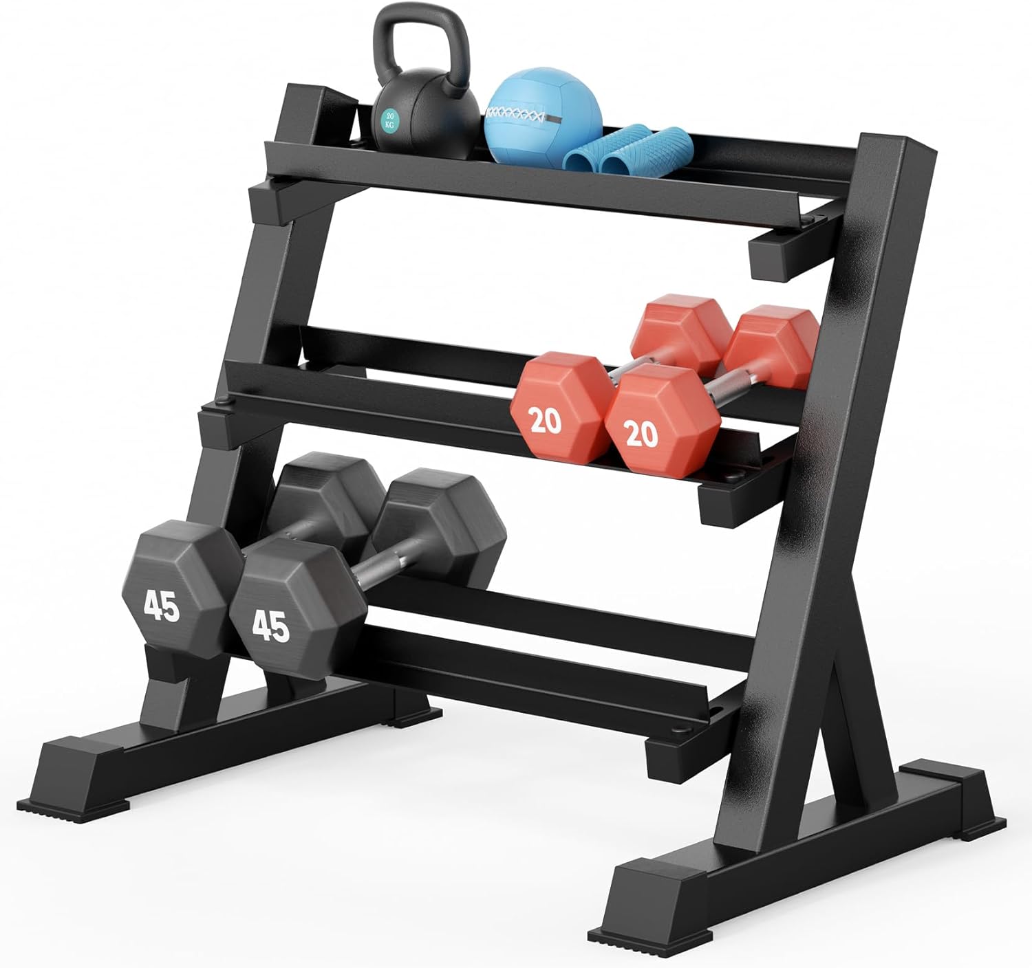 Home Gym Dumbbell Rack, 3 & 5  - Home Gym Dumbbells avaliação e preço